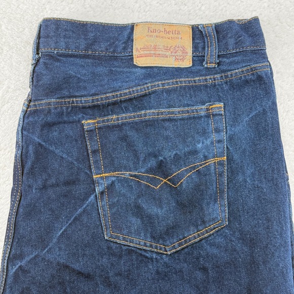 Kno-betta Other - Kno-betta Classic Jeans Men Dark Wash 48x30 Cotton Denim